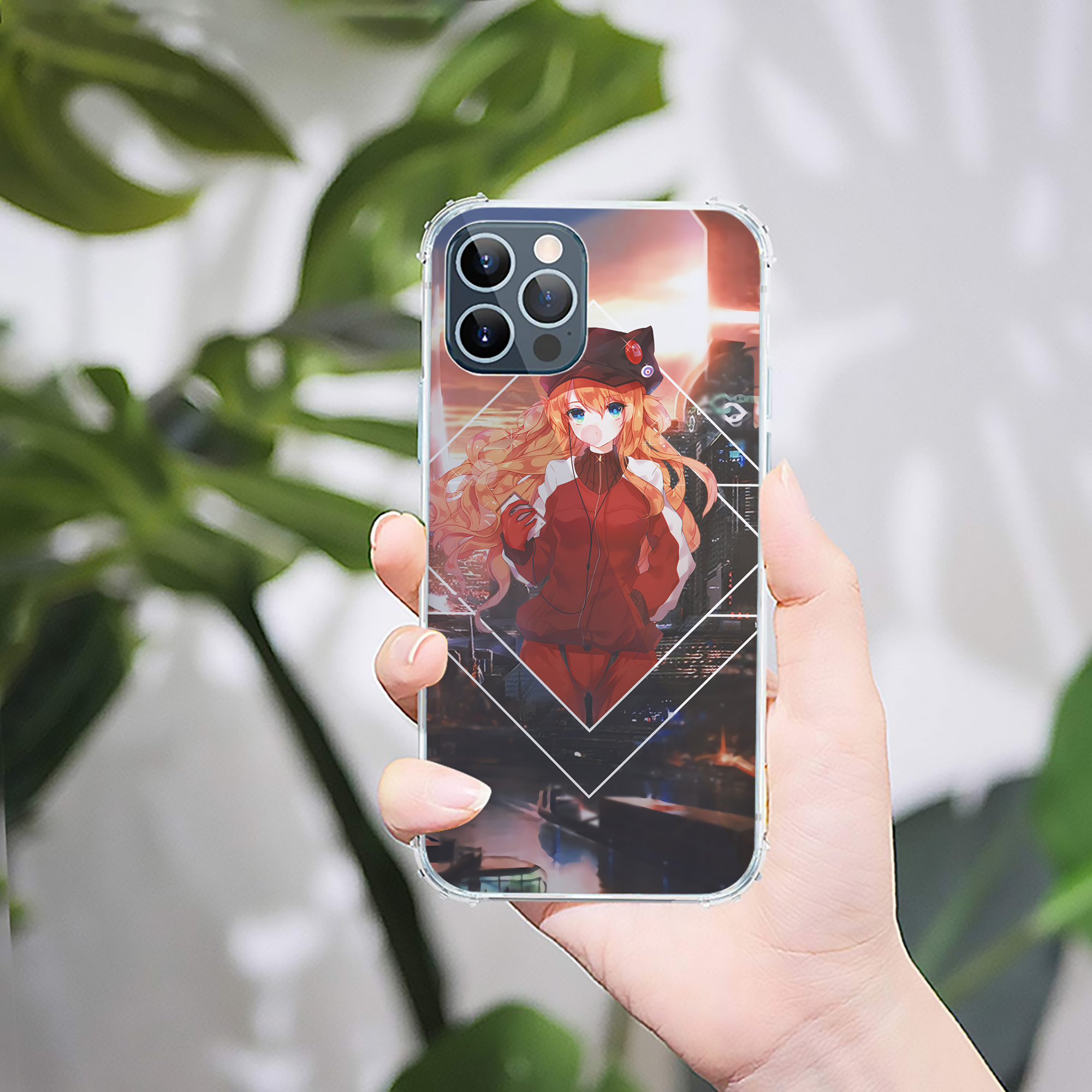 （画像用） EVA 新世紀エヴァンゲリオン 【iPhone 12シリーズ対応】透明スマホケース（クリアソフトケース）